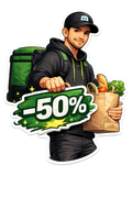 ACCÈS UBER EATS -50%