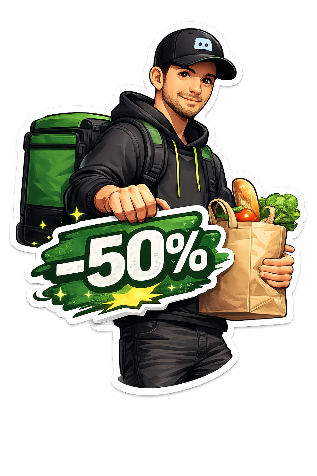 ACCÈS UBER EATS -50%
